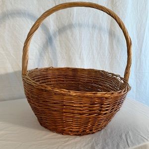 Vintage Round large basket